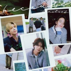 timelesz / because【初回限定盤A】（CD+DVD）環球官方進口