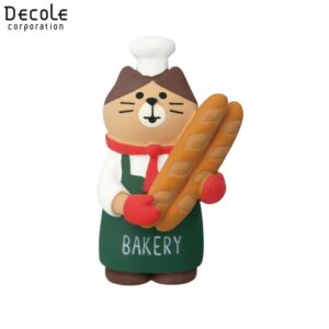 【DECOLE】concombre 山貓麵包店 悠閒麵包祭典 山貓店長 長棍麵包