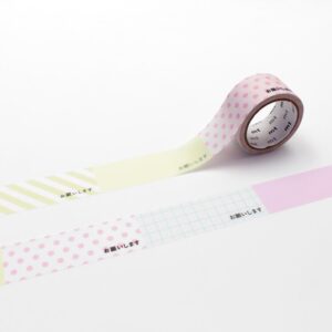 【日本mt和紙膠帶】水性筆/鉛筆可書寫系列 ‧ 問候語/拜託