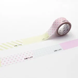 【日本mt和紙膠帶】水性筆/鉛筆可書寫系列 ‧ 問候語/拜託
