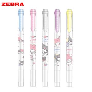 ZEBRA MILDLINER雙頭柔性螢光筆 美樂蒂&庫洛米款 聯名限量版 5色組