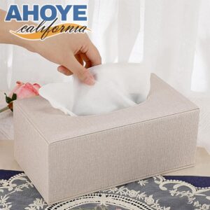 【AHOYE】現代簡約皮革衛生紙盒