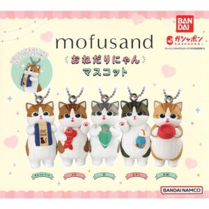 【日本正版授權】全套5款 貓福珊迪 撒嬌吊飾 扭蛋/轉蛋 公仔/吊飾/包包吊飾 mofusand 707926