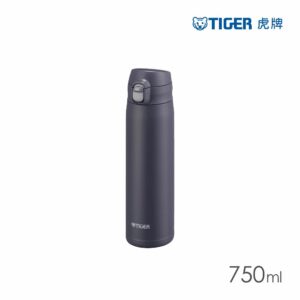 TIGER虎牌 大容量彈蓋雙層不鏽鋼保溫瓶750ml(MTR-W075) 海軍藍