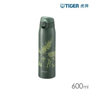 TIGER虎牌 輕量彈蓋雙層不鏽鋼保溫瓶600ml(MCT-A601) 駝鹿