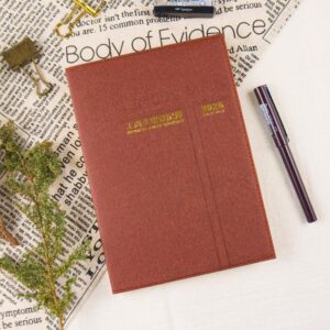 【conifer綠的事務】2026-25K線裝支票登記簿 會計專用  咖