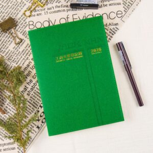 【conifer綠的事務】2026-25K線裝支票登記簿 會計專用  綠