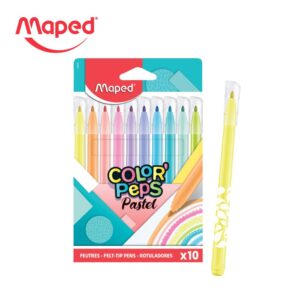 【Maped】櫻花水性軟刷頭彩色筆10色
