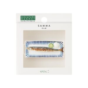 MIDORI 日本美食造型磁鐵- 秋刀魚