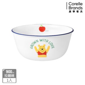 【美國康寧】CORELLE 小熊維尼 開心農場系列- 900ml拉麵碗