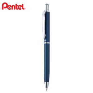 PENTEL ENERGEL 極速自動鋼珠筆(金屬軸)0.5 藍桿