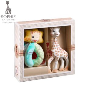 【Sophie La Girafe】咬牙器搖鈴禮盒