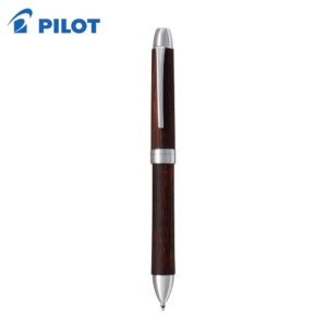 送禮首選-PILOT LEGNO 木質2+1多功能筆 筆套禮盒組  深棕