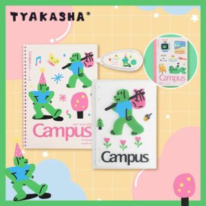 【質感文具節】KOKUYO X TYAKASHA聯名精選文具套組-  Mr. Green