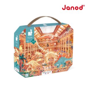 【Janod】厚片拼圖-恐龍博物館 100 PCS