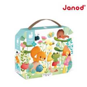 【Janod】厚片拼圖-花園好朋友 20pcs