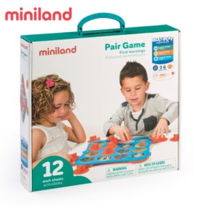 【miniland】配對&記憶遊戲組-16宮格