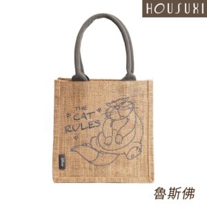 【HOUSUXI舒希】迪士尼系列-刺繡麻布袋-A3(5款任選)  魯斯佛
