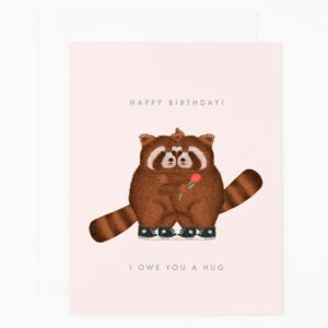 【 Dear Hancock 】I Owe You a Hug 生日卡 #gc_553