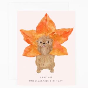 【 Dear Hancock 】Unbeleafable Birthday 生日卡 #gc_804
