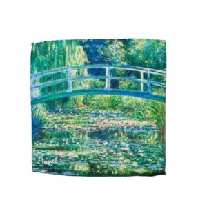 翡冷翠文創藝術小方巾｜莫內《睡蓮池上的日本橋》