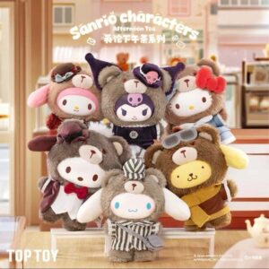 TOPTOY 三麗鷗 英倫下午茶系列搪膠毛絨 _全套6款