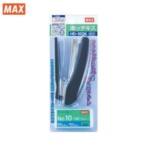 MAX HD-10DK 釘書機 附針  黑