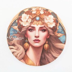 翡冷翠文創GAIA 藝術吸水杯墊｜《深邃魅力》
