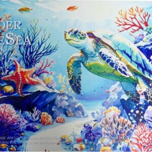 翡冷翠文創海洋吸水地墊《海龜》