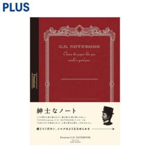 PLUS 紳士筆記本A4  方格
