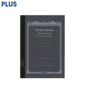 PLUS CD筆記本A5橫線  黑
