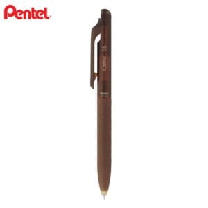 (2支1包)PENTEL 限量Calme 靜暮輕油筆0.5 半透明棕色