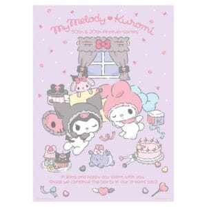 My Melody & Kuromi 美樂蒂&酷洛米【周年系列】夢幻小天使拼圖520片