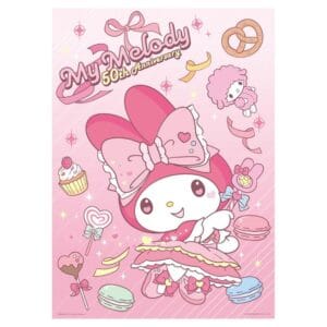 My Melody  美樂蒂【周年系列】可愛甜心拼圖520片